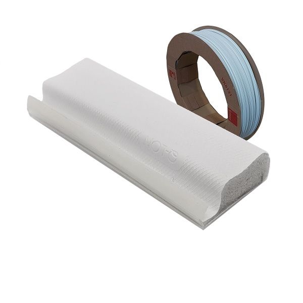 Schlegel blīve QL-3053, balta RAL9003, 7.5x12 - RULLIS (200 m)