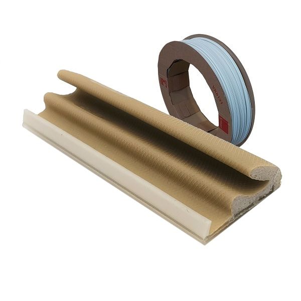 Schlegel blīve QL-3073, bēša RAL1001, 10.5x13 (rullis 200 m)