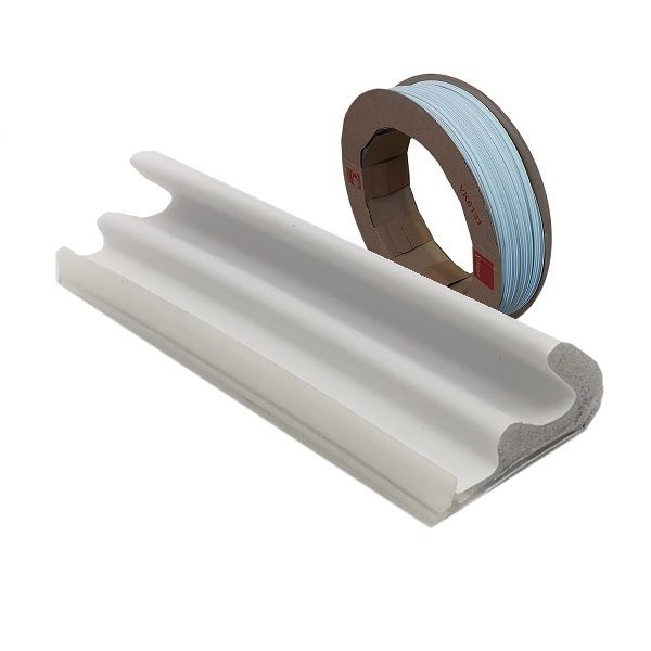 Schlegel blīve QL-3073, balta RAL9003,10.5x13 (rullis 200 m)