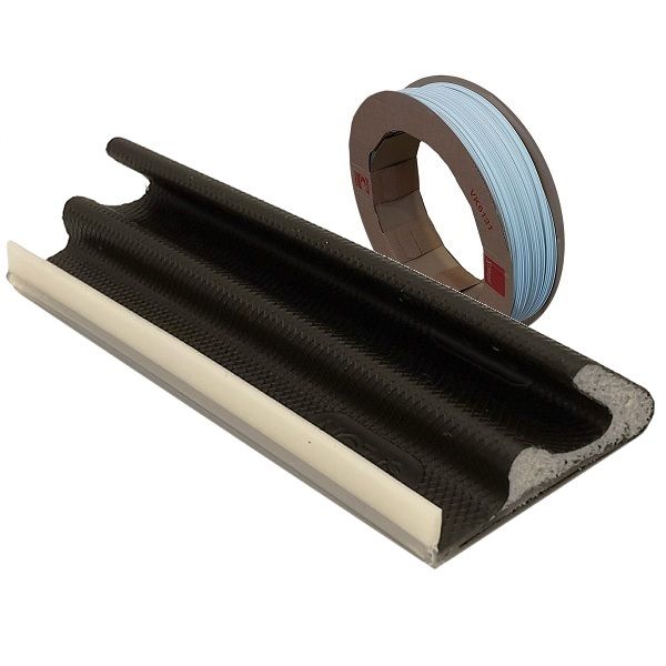 Schlegel blīve QL-3091, brūna RAL8019, 9,8x15 (rullis 150 m)