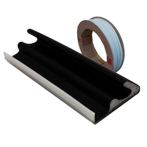 Schlegel blīve QL-3091, melna RAL9005, 9,8x15 (rullis 150 m)
