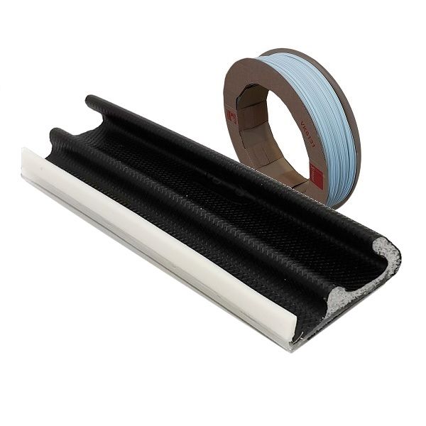 Schlegel blīve QL-3096, melna RAL9005, 8x12 (rullis 200 m)