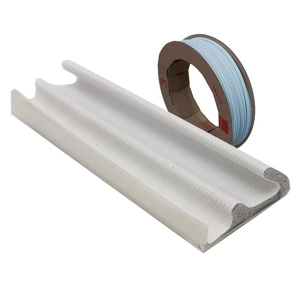 Schlegel blīve QL-3096, balta RAL9003, 8x12 (rullis 200 m)