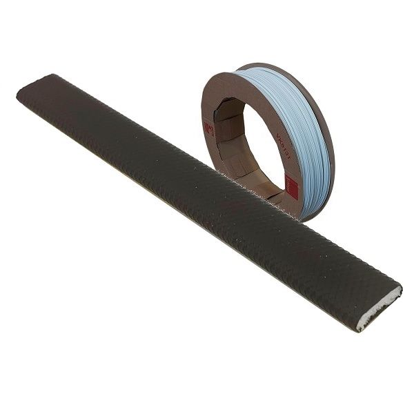 Weather seal Schlegel QL-3122, for universal surface fitting, brown RAL8019