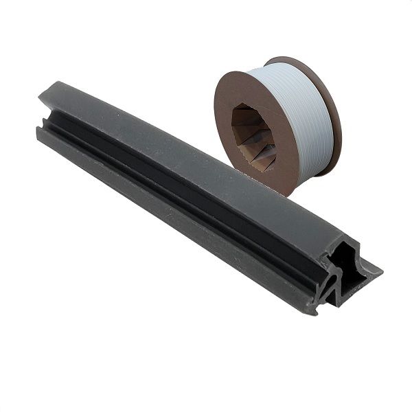 Weather seal AC3967, dark grey