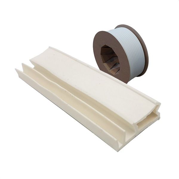ASF4000 Logu un durvju blīve, 12mm, balta