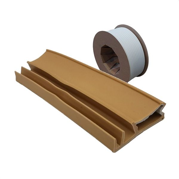 ASF4000 Logu un durvju blīve, 12mm, bēša