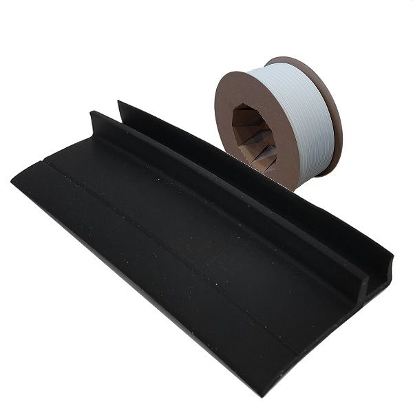 Weather seal 5427, 19 mm, AC, black