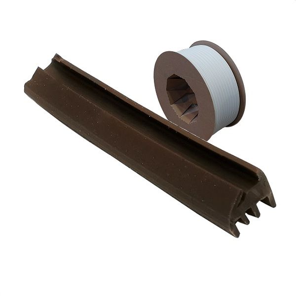 Stiklojuma blīvgumija 507185K, brūna rustikāla