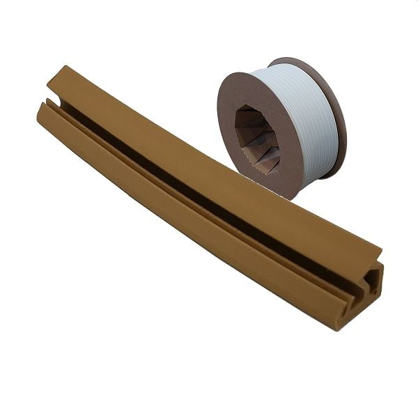 Window seal 6020, 2.5mm, AC, beige