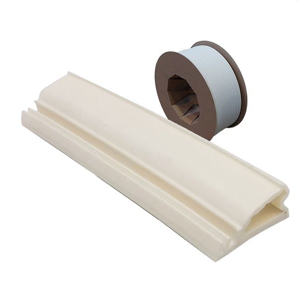ASF 6161 H window and door seal, white