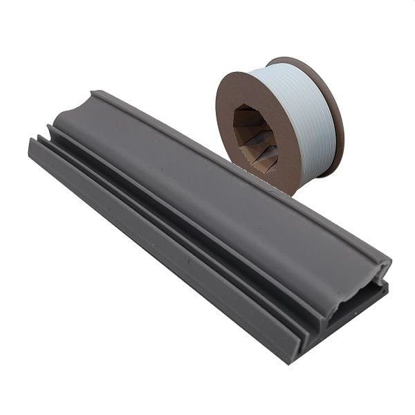 ASF 6161 H window and door seal, gray