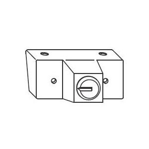 Logu blokators 2W145 ar atslēdziņu, RAL 8019 brūns