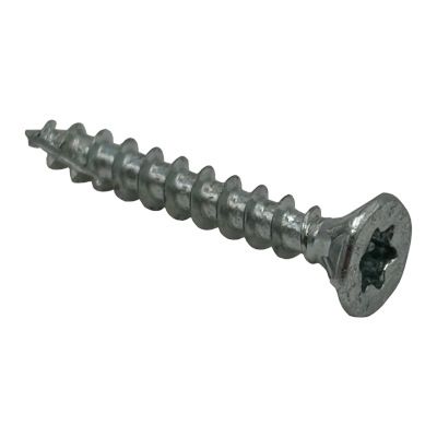 Skrūve ar zeņķa galvu, 3.5x25 mm, gaiši cinkota