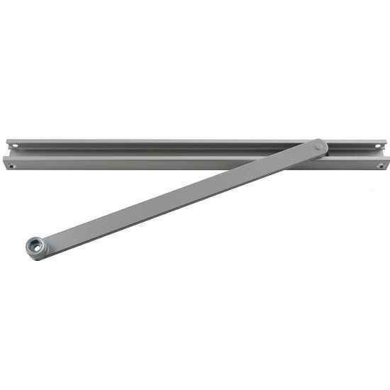 Guide rail E-5000 with electrical hol-dopen device, silver