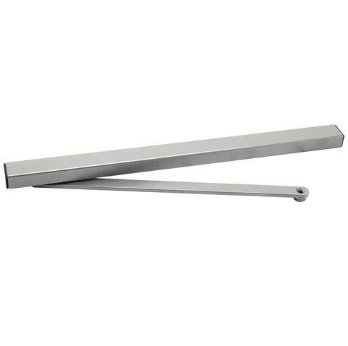 G195 guide rail, installed from outside, silver tone