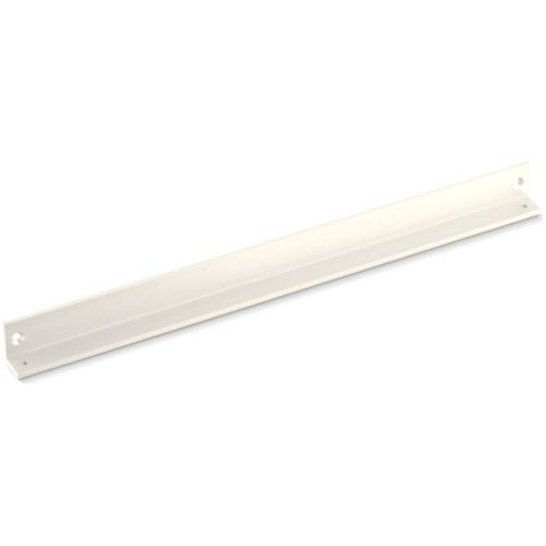 Mounting bracket for guide rail, white RAL9016