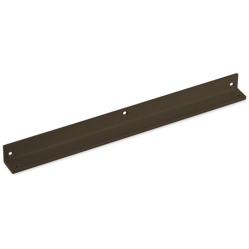 Mounting bracket for guide rail T-STOP BG, dark brown