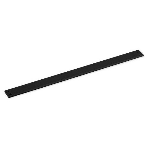 Montāžas plāksne E-BG sliedei, melna RAL9005