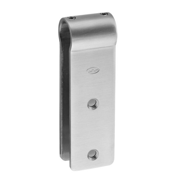 SM.002.19 Upper panel holder for 13mm tube, stainless steel satin