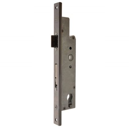 SOBINCO 062 profile frame door lock, PZ 34/92/8/U22x6.5 mm, universal, stainless steel | SBUNPARTNERI.lv