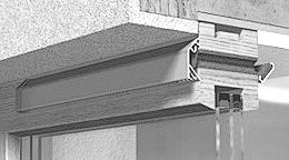 Sonoslot 375mm vēdināšanas lūka, tumši brūna RAL1247