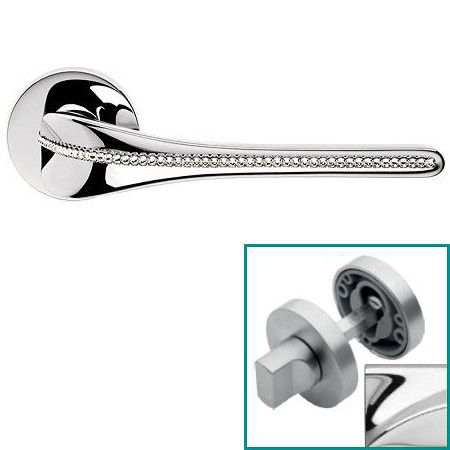 SPIRIT MESH rokt./rozešu 023 grt. WC.233NT, pulēti hromēts misiņš