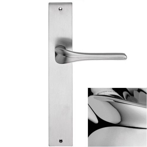 SPIRIT handle/backplate set. BAC polished chrome
