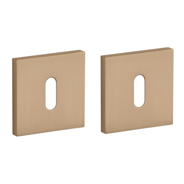 BB kantainas rozetes 53x53mm, biezums 7mm, gaiši brūns, metālisks tonis