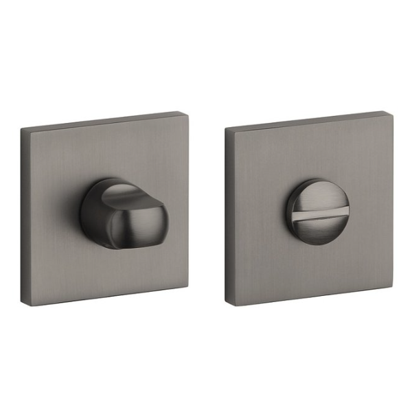 WC aizgrieznis 4x4/6/8mm, kantainas rozetes 53x53mm, biezums 7mm, titāna tonis