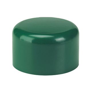 Apaļš staba uzgalis 51mm, zaļš RAL 6005