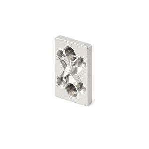 Starplika B STEP 7 mm, sudraba krāsa