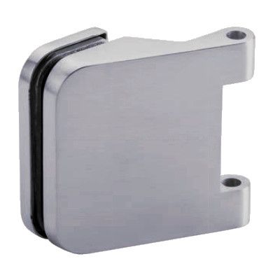 Eņģe stikla durvīm, 3-daļīga, nerūs.tērauds