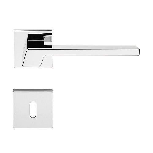 STREAM ZINCRAL handle set with roses 088 BB, polished chrome