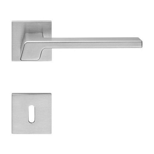 STREAM ZINCRAL handle set with roses 088 BB, mat chrome