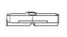 TI PVC Tapu pretplāksne PVC durvīm S56 A1900