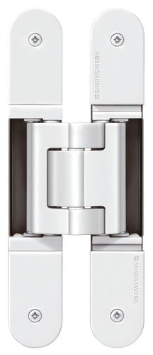 TECTUS TE 540 3D concealed hinge, white RAL9016