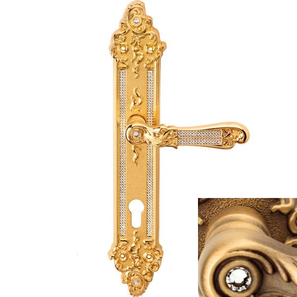 TIFFANY MESH rokt./uzliku grt.PZ, misiņš patinēts+kristāli