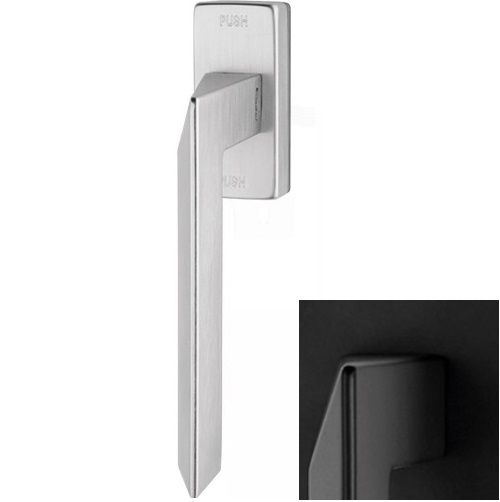 TRIO ZINCRAL logu rokturis ar SMARTBLOCK funkciju, matēti melns