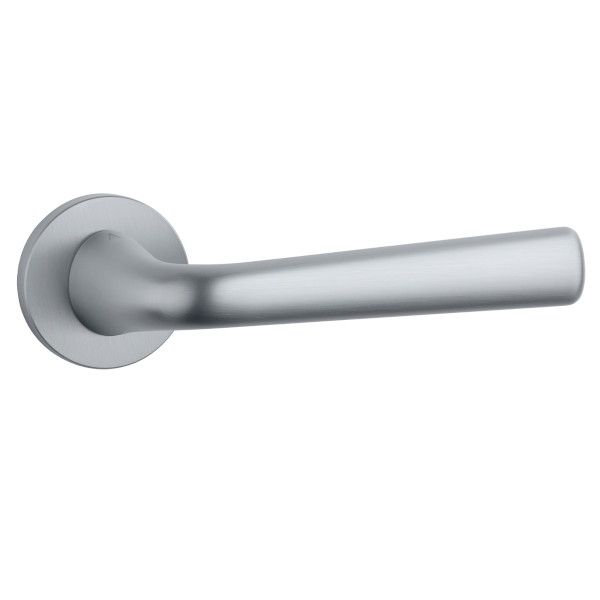 AS TULIPA BAC rokturu garnitūra ar apaļām rozetēm, satinēti hromēts