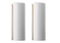 Eņģu čaulas EXACTA 3D 20 mm, baltas