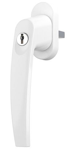 Slēdzams logu rokturis VICTORY, balts RAL 9016