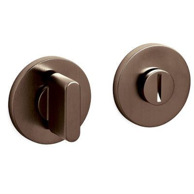 LINK WC rozetes apaļas, Ø51x5mm, bez krāsu indikatora, misiņš bronzas tonī PVD satinēts (DS)