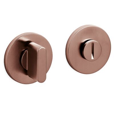LINK WC rozetes apaļas, Ø51x5mm, bez krāsu indikatora, misiņš vara tonī PVD satinēts (RS)
