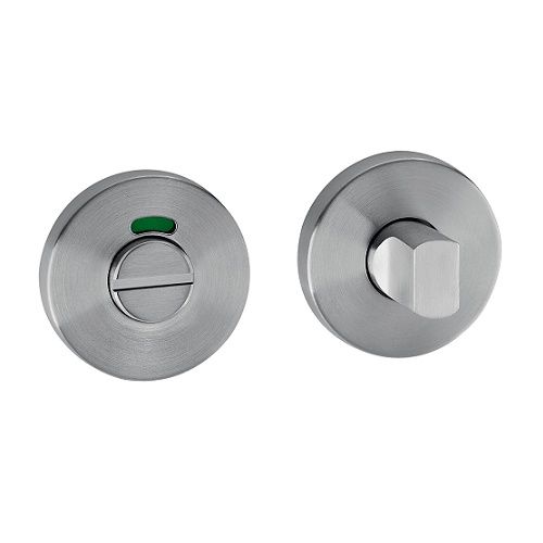WC lock with indicator IN.04.234, stainless steel