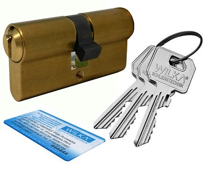 Profile cylinder 1400/C 40-50, W235, brass