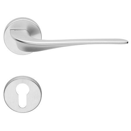 WIND handle/rose 023 set PZ, chrome-plated matt